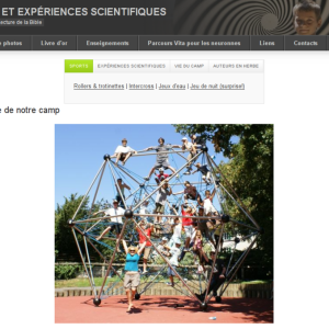 Camp Sports & Expériences scientifiques